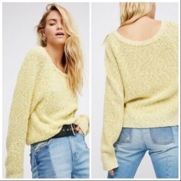 Free People Sweaters - FREE PEOPLE | Loose Fit Slouchy Knit Electric City Sweater - Women’s Medium